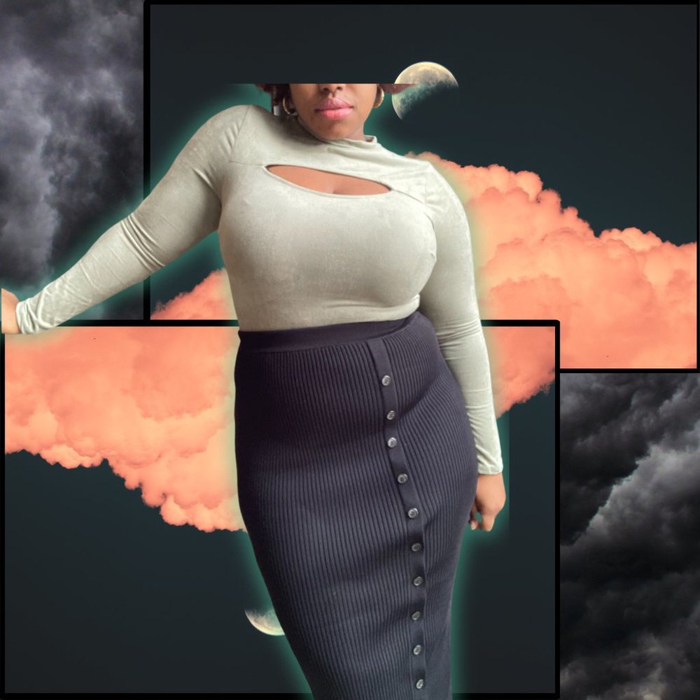 Keyhole Bodysuit (Sage)